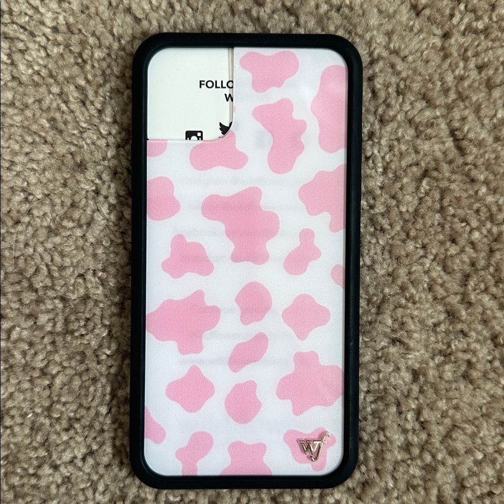 Wildflowers Black and White Welcome Phone Case